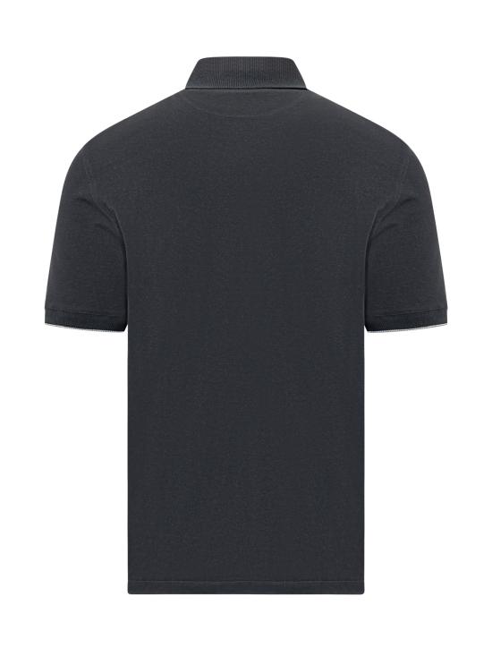 26SS 브루넬로 쿠치넬리 폴로 티셔츠 ME8548788 CD361 NAVY GRIGIO - BRUNELLO CUCINELLI