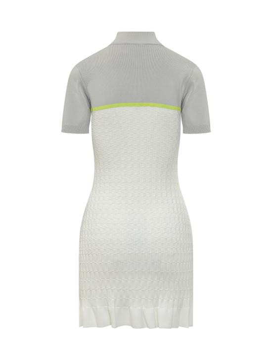 26SS 카사블랑카 미디 원피스 WSP26KW1406 01 BIANCO - CASABLANCA