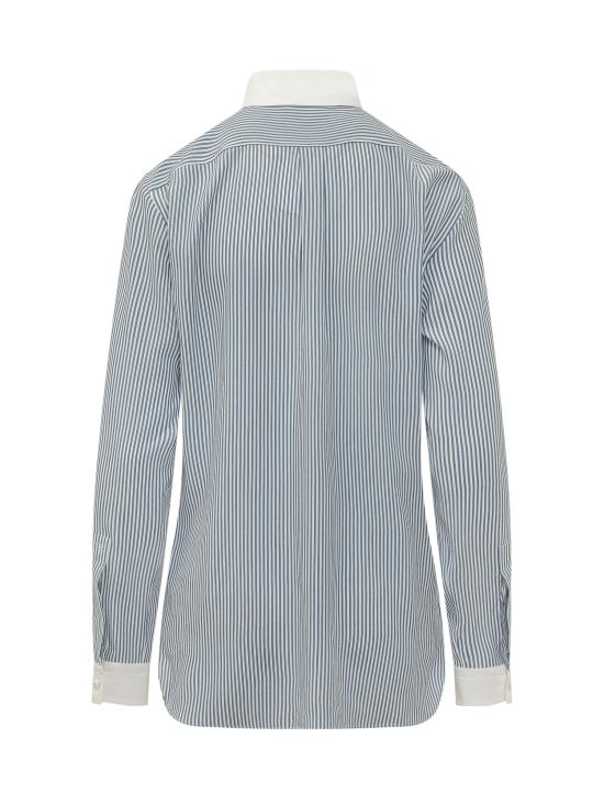 26SS 톰포드 셔츠 CA3332FAX1704 UWA BLUE WHITE - TOMFORD