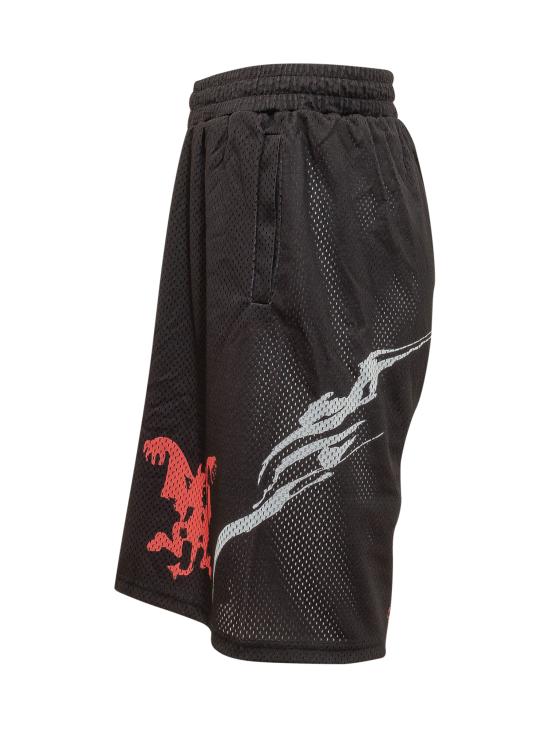 26SS 44레이블 숏팬츠 B0030617FA683 P699 BLACK Y2K RED WHITE - 44 LABEL