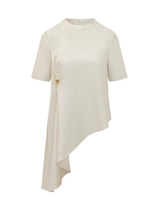 26SS 루루 드 세종 반팔 티셔츠 MADEA IVORY