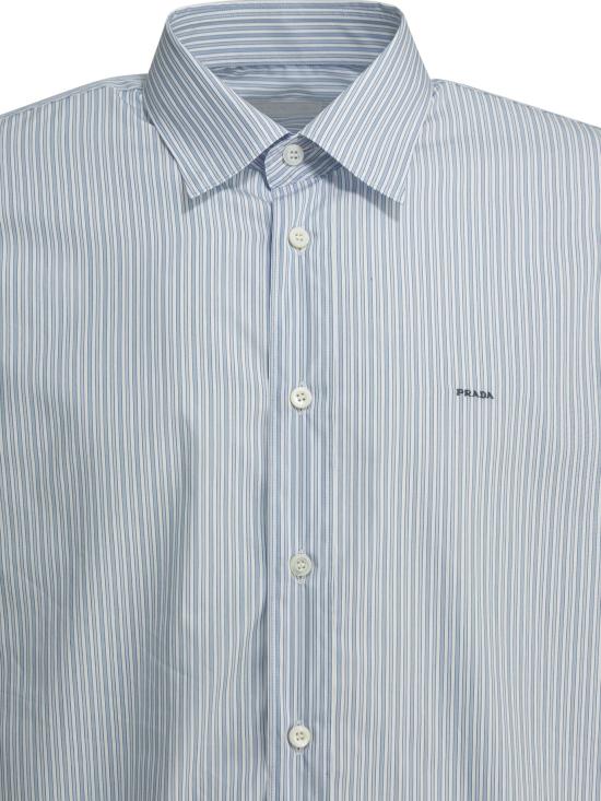 26SS 프라다 긴팔 셔츠 UCN666189FF0X24 S OOO Light blue - PRADA