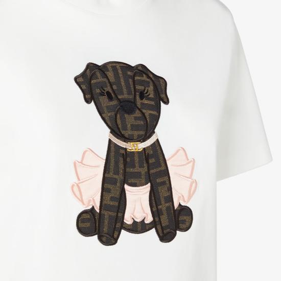 26SS 펜디 반팔 티셔츠 FS7254AW94F08QQ White - FENDI