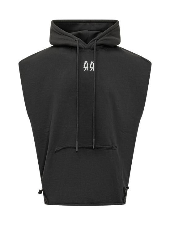 26SS 44레이블 긴팔 티셔츠 B0030578FA580 P767 BLACK CENTIPEDE XENON GREEN