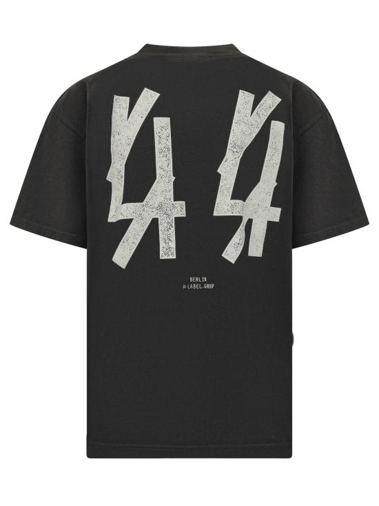 26SS 44레이블 반팔 티셔츠 B0030556FA528 P574 BLACK BACKSTAGE DW B SUB - 44 LABEL