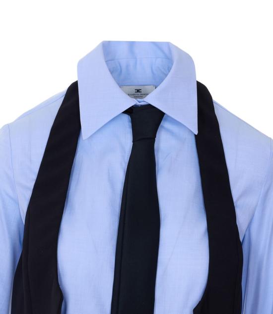 26SS 엘리자베타프랜치 셔츠 CA14261E2FC4 BLUE - ELISABETTA FRANCHI