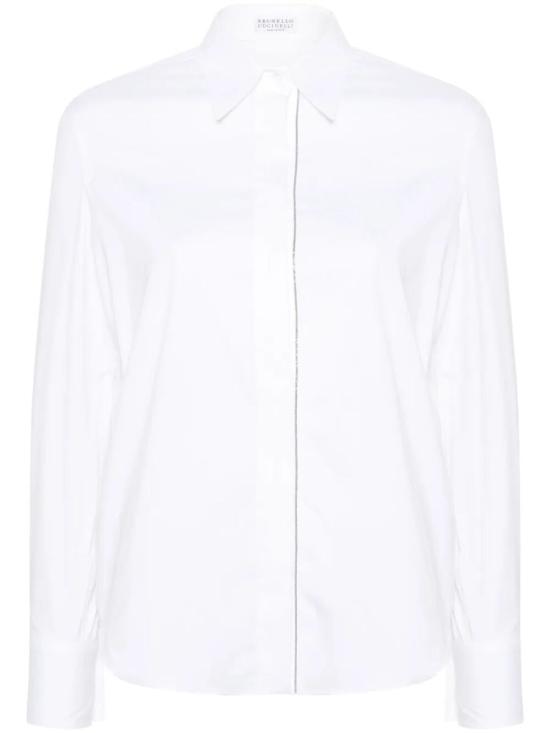 26SS 브루넬로 쿠치넬리 셔츠 M0091MA626 159 WHITE