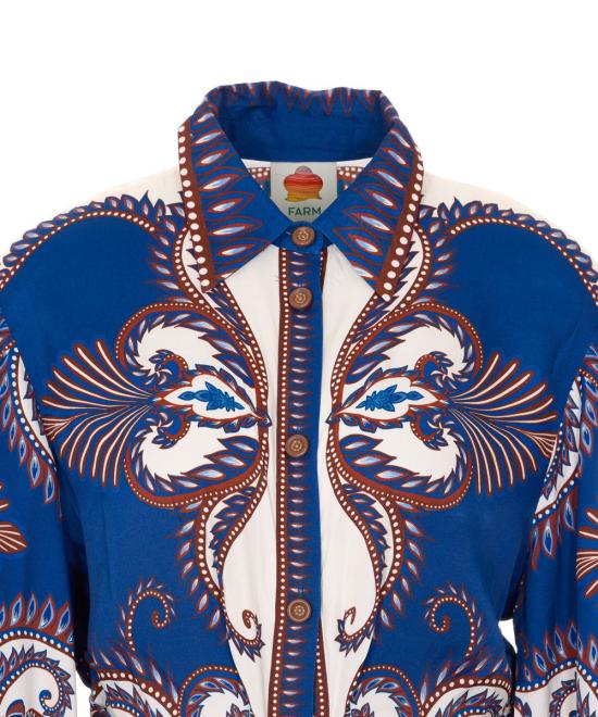 26SS 팜 리오 롱 원피스 34412926005 BLUE - FARM RIO