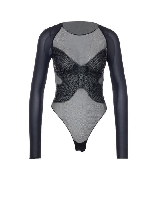 26SS 엘리자베타프랜치 바디수트 티셔츠 BO01061E2110 Black