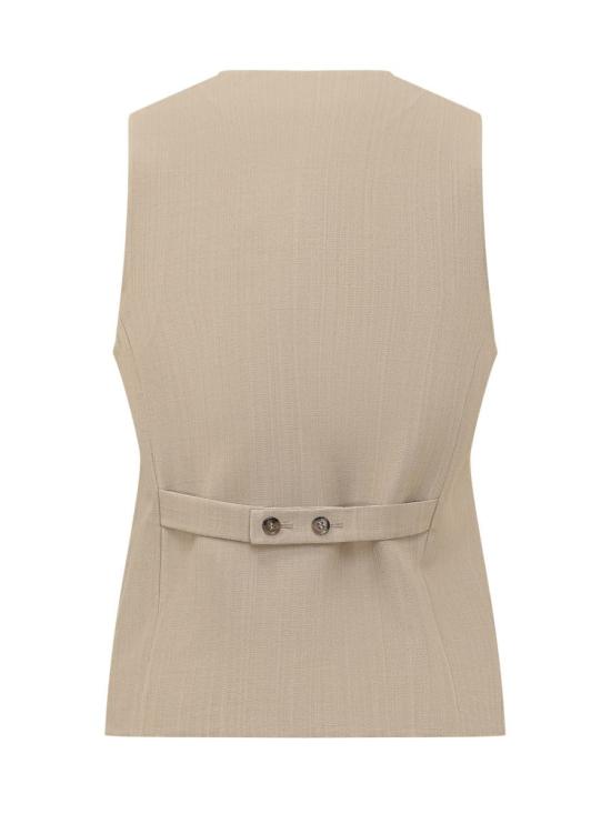 26SS 루루 드 세종 베스트 PACO BEIGE Beige - LOULOU DE SAISON