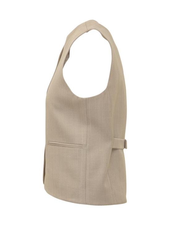 26SS 루루 드 세종 베스트 PACO BEIGE Beige - LOULOU DE SAISON