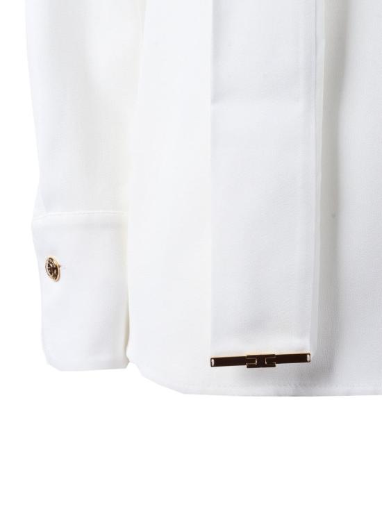 26SS 엘리자베타프랜치 블라우스 CA14661E2 360 244224 WHITE - ELISABETTA FRANCHI