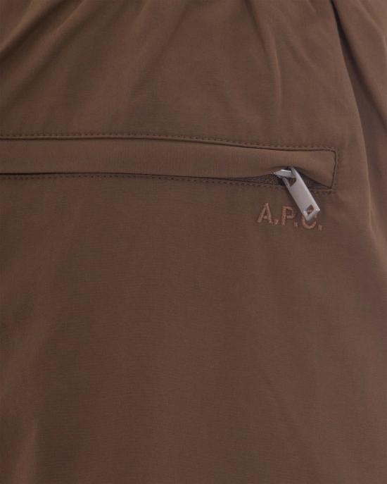 26SS 아페쎄 숏팬츠 PSALQH08026CAC MARRON GLACE - A.P.C.