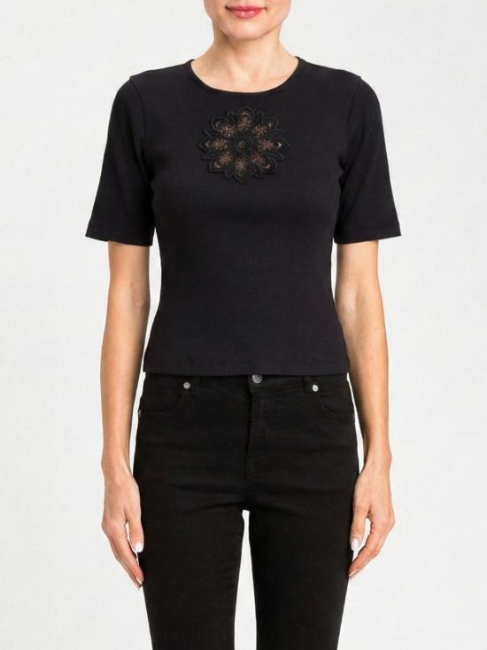 26SS 트윈셋 반팔 티셔츠 261TP2091 00006 Black