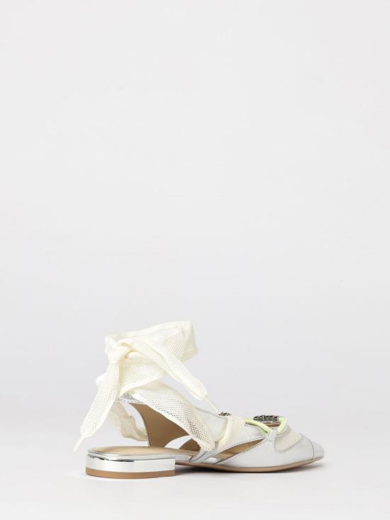 26SS 핑코 플랫 슈즈 SD0547P049 ZZF Silver - PINKO