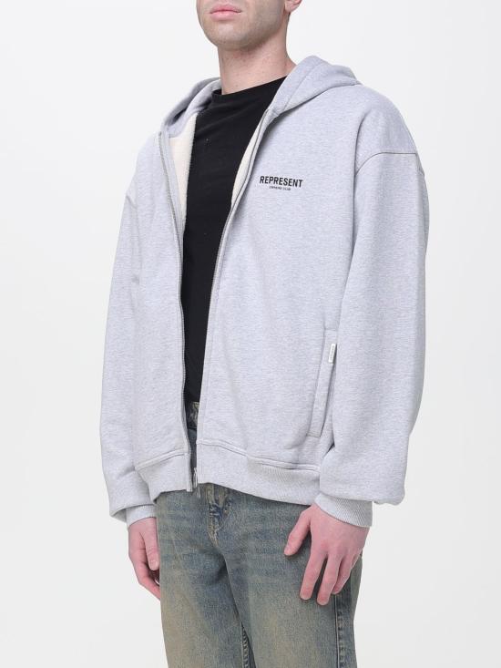 26SS 리프레젠트 긴팔 티셔츠 OCM41122 ASH Grey - REPRESENT