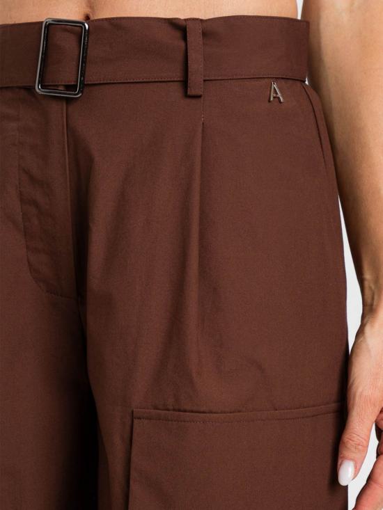 26SS 액티튜드 트윈세트 숏팬츠 261AP2082 10780 Brown - ACTITUDE TWINSET