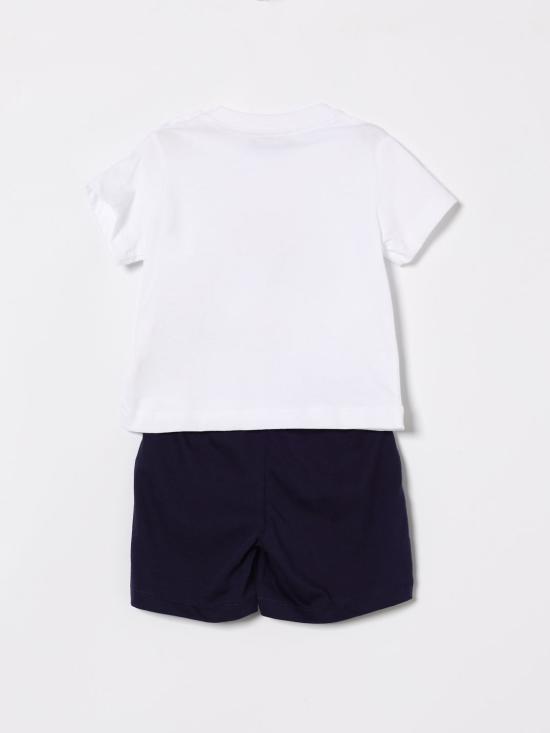 26SS [키즈] 모스키노 오버롤 MXG00MLAA17 83240 White 1 - MOSCHINO