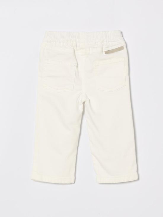 26SS [키즈] 스텔라 맥카트니 스트레이트 팬츠 TY6150Z0156 101 White - STELLA MCCARTNEY