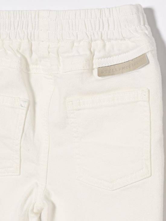 26SS [키즈] 스텔라 맥카트니 스트레이트 팬츠 TY6150Z0156 101 White - STELLA MCCARTNEY