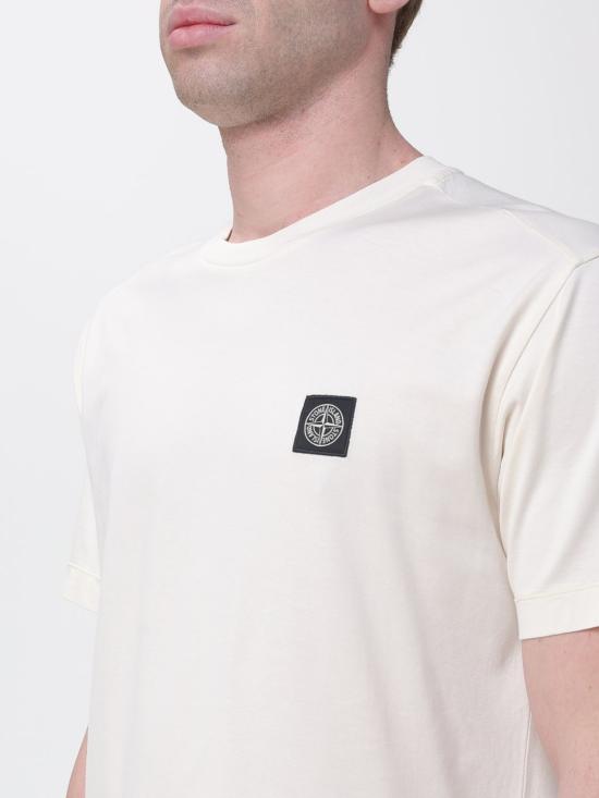 26SS 스톤 아일랜드 반팔 티셔츠 2100027S0013 V0093 White 1 - STONE ISLAND