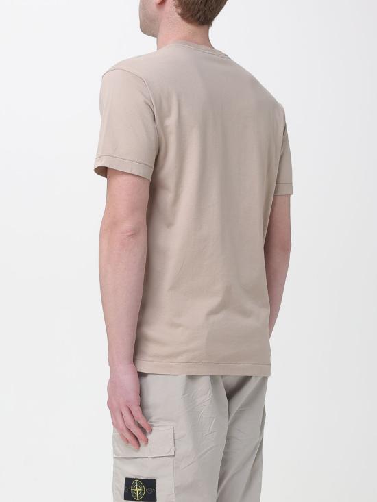 26SS 스톤 아일랜드 반팔 티셔츠 2100027S0013 V009A Beige - STONE ISLAND