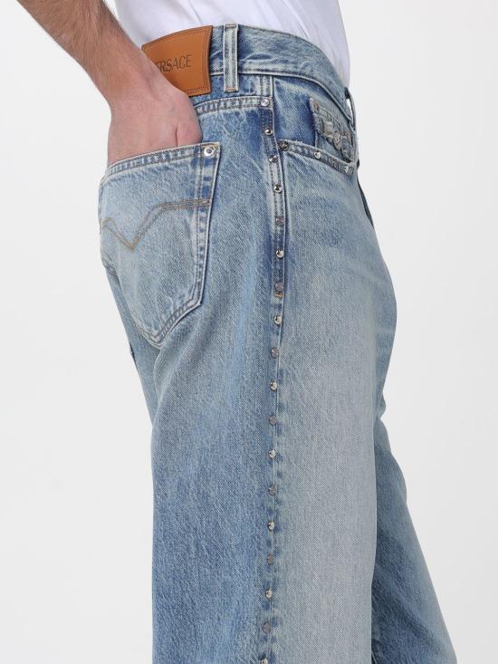 26SS 베르사체 데님 팬츠 10222111A16804 1D190 Stone Washed - VERSACE