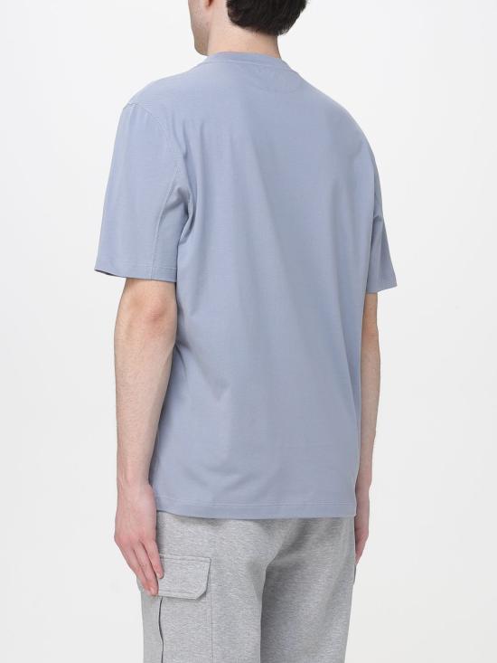 26SS 브루넬로 쿠치넬리 반팔 티셔츠 M0B138440 CKL13 Gnawed Blue - BRUNELLO CUCINELLI