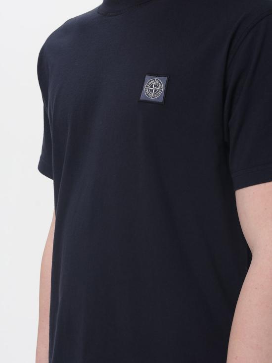 26SS 스톤 아일랜드 반팔 티셔츠 2100026S0057 V0020 Blue - STONE ISLAND