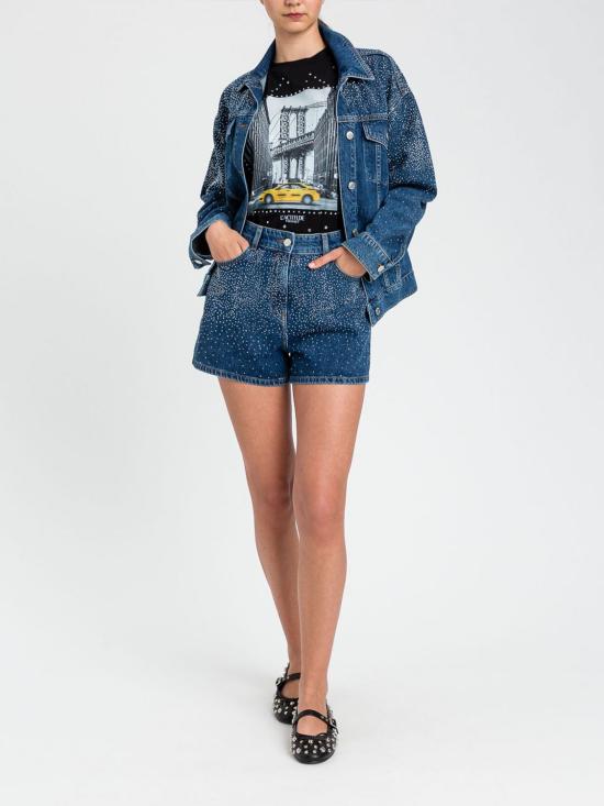 26SS 액티튜드 트윈세트 숏팬츠 261AP2341 01104 Denim - ACTITUDE TWINSET