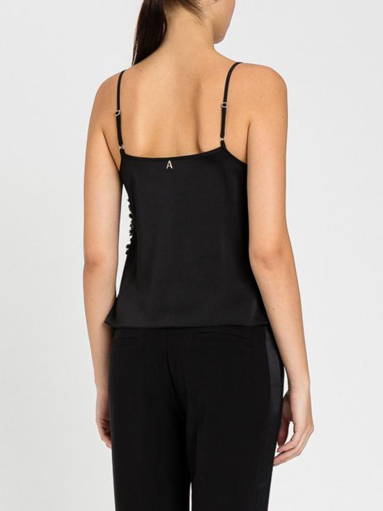 26SS 트윈셋 민소매 티셔츠 261AP2235 00006 Black - TWINSET