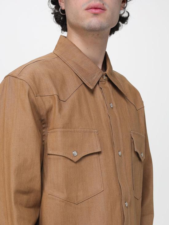 26SS 아페쎄 긴팔 셔츠 COHLYH12632 CAC Brown - A.P.C.