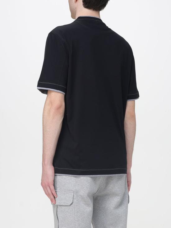 26SS 브루넬로 쿠치넬리 반팔 티셔츠 M0B137451G CCB75 Black - BRUNELLO CUCINELLI