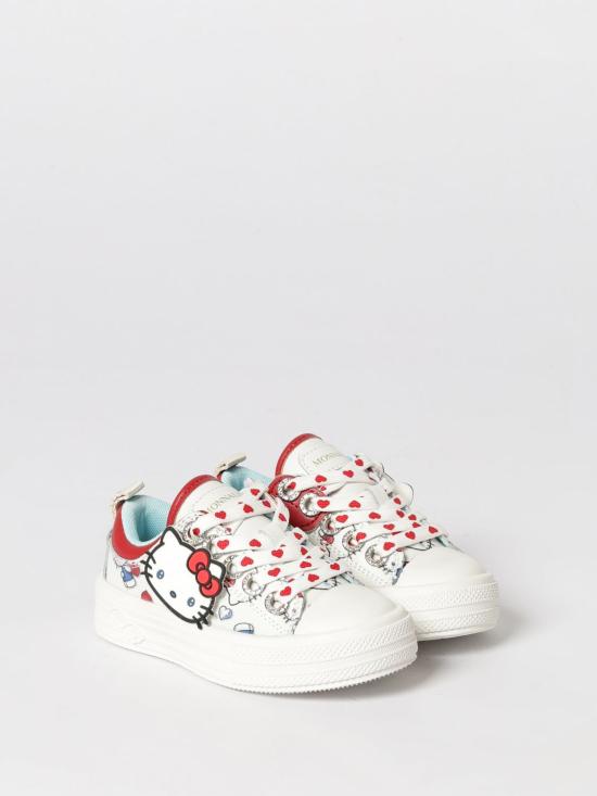 26SS [키즈] 모나리자 스니커즈 8CG0077705 9944 Red - MONNALISA