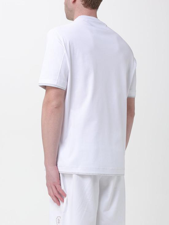 26SS 브루넬로 쿠치넬리 반팔 티셔츠 M0B137451G CW787 White - BRUNELLO CUCINELLI