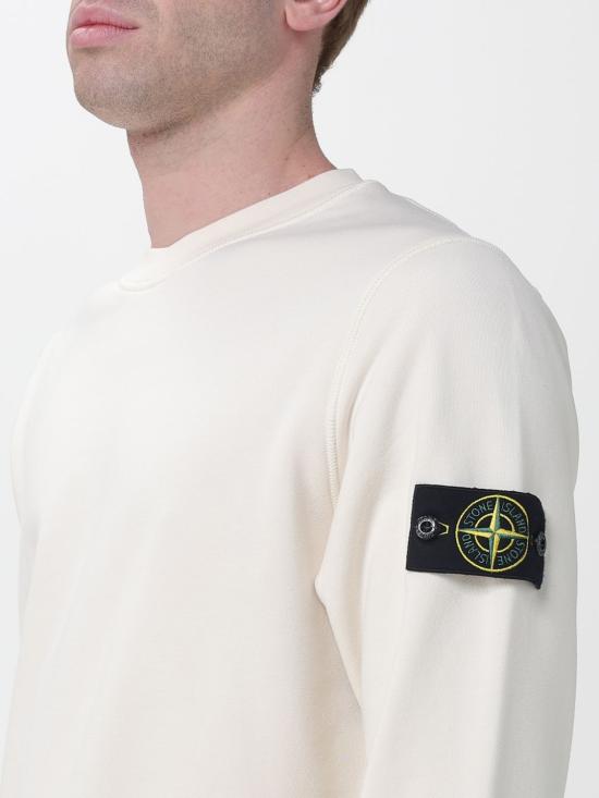 26SS 스톤 아일랜드 긴팔 티셔츠 6100060S0051 V0093 Ivory - STONE ISLAND