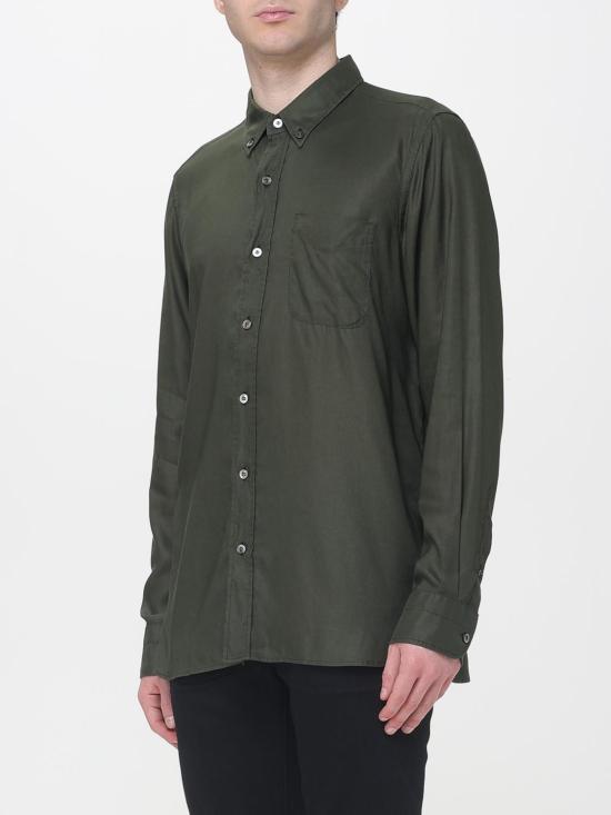 26SS 톰포드 긴팔 셔츠 HSO002FMT058 GAL Green - TOMFORD