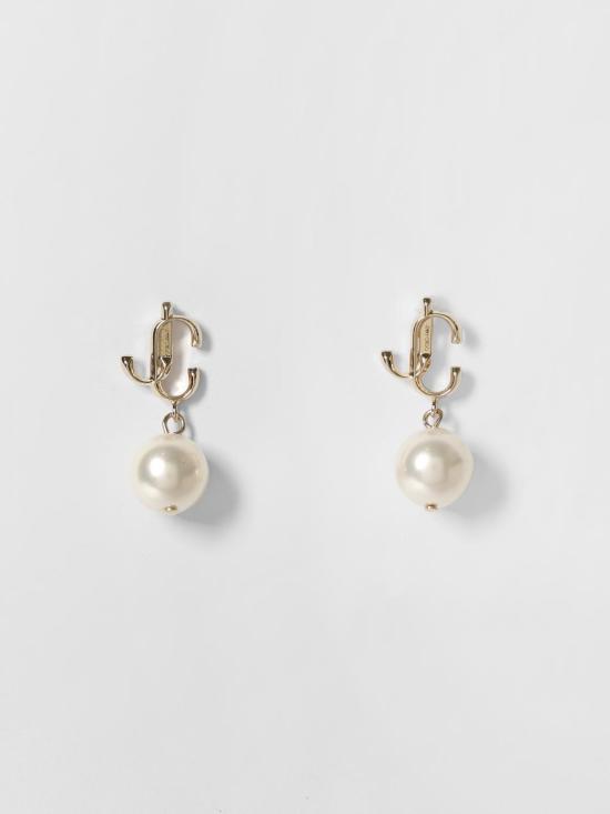 26SS 지미추 보석 JCPEARLEARRINGDXQ GOLD WHITE Brown