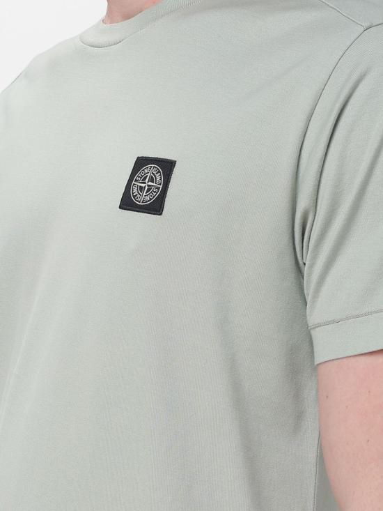 26SS 스톤 아일랜드 반팔 티셔츠 2100027S0013 V0055 Green - STONE ISLAND