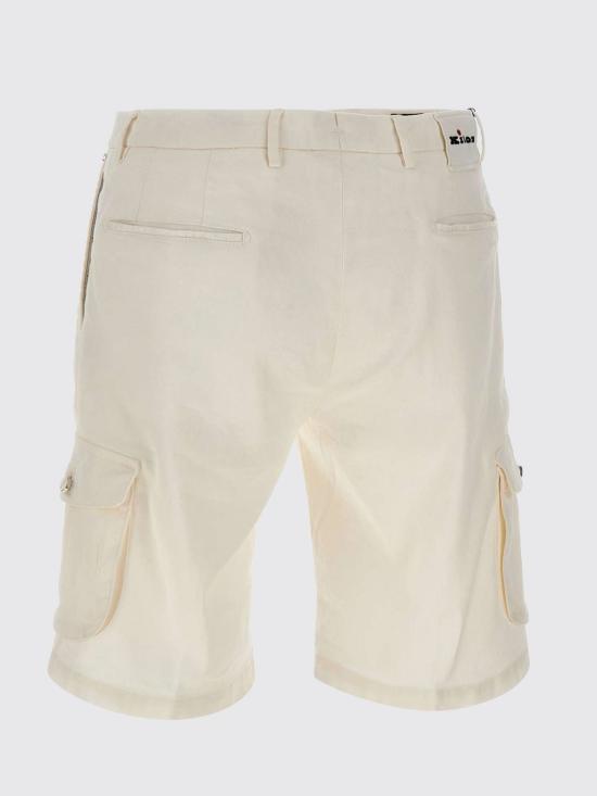 26SS 키톤 숏팬츠 UFPPBK0603F17 003 White - KITON