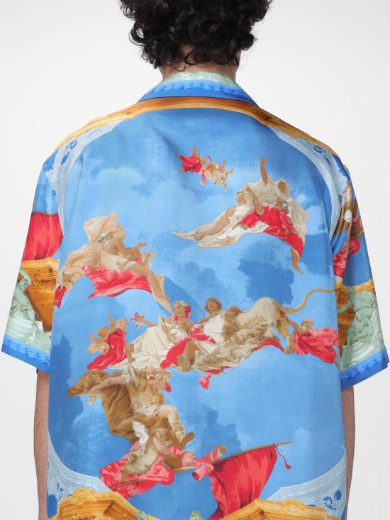 26SS 베르사체 반팔 셔츠 10039261A16095 5X000 Multicolor - VERSACE