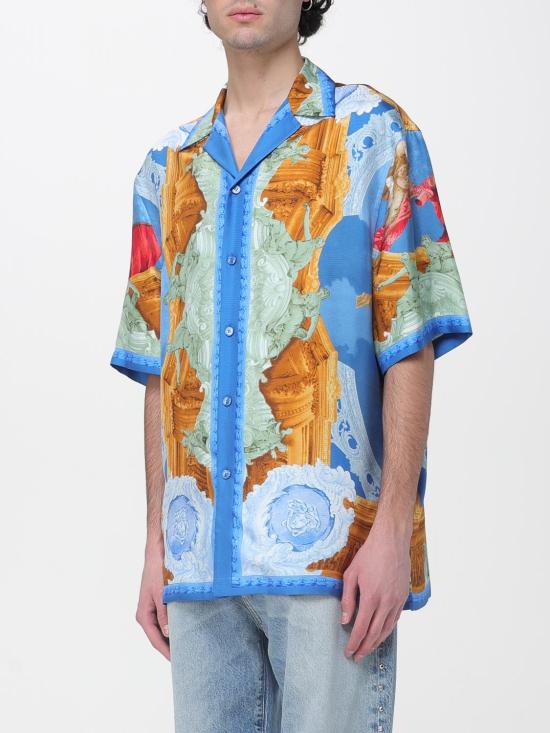 26SS 베르사체 반팔 셔츠 10039261A16095 5X000 Multicolor - VERSACE