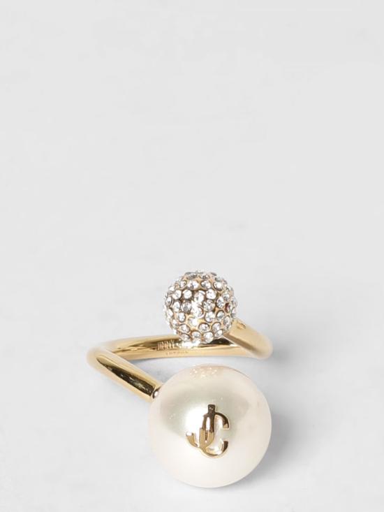 26SS 지미추 보석 AURIRINGJIQ GOLD WHITE CRYSTAL Gold