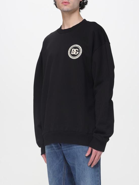 26SS 돌체앤가바나 긴팔 티셔츠 G9AHSZG7PZG N0000 Black - DOLCE & GABBANA