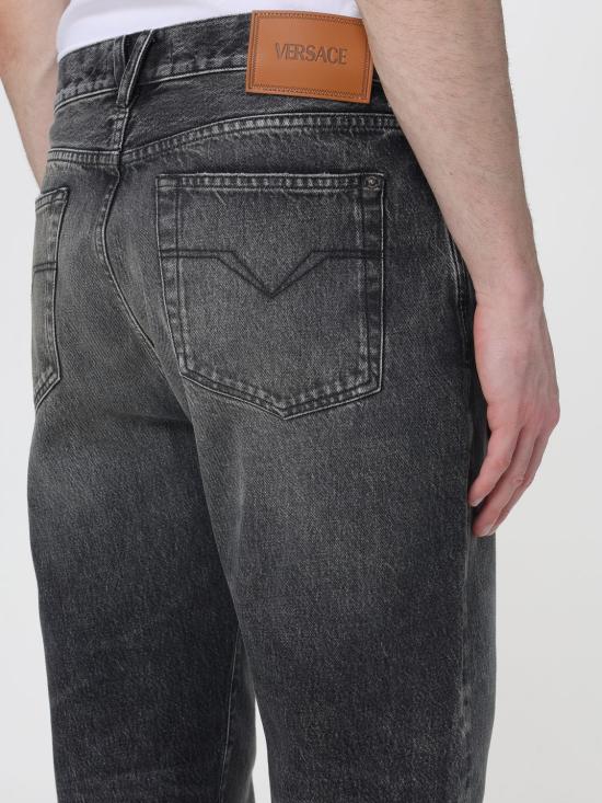 26SS 베르사체 데님 팬츠 10177751A16053 1D980 Grey - VERSACE