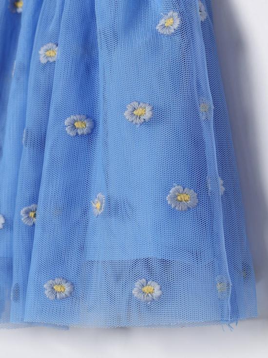 26SS [키즈] 스텔라 맥카트니 스커트 TY7011Z3653 636EM Gnawed Blue - STELLA MCCARTNEY