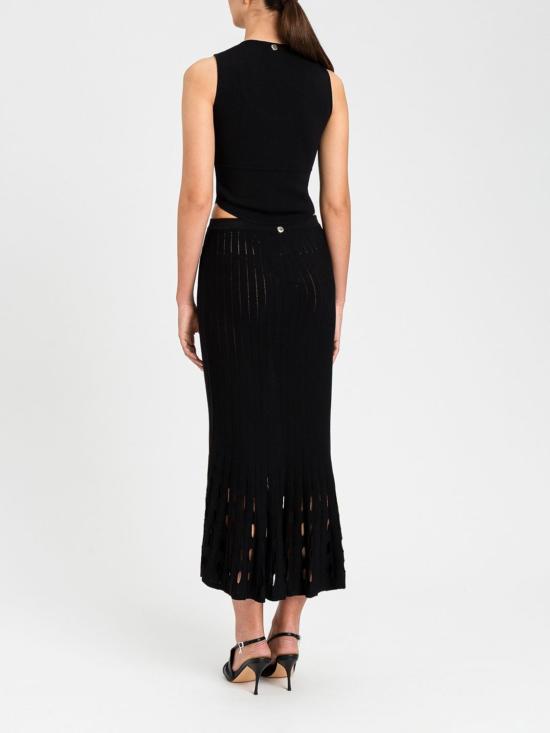 26SS 액티튜드 트윈세트 민소매 티셔츠 261AP3122 00006 Black - ACTITUDE TWINSET