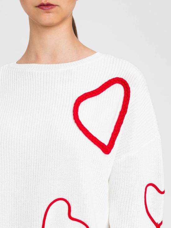 26SS 트윈셋 스웨터 261AP3130 13228 White - TWINSET