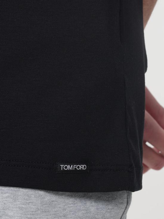 26SS 톰포드 반팔 티셔츠 T4M091410 002 Black - TOMFORD
