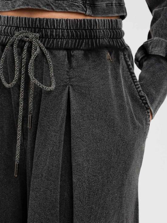 26SS 액티튜드 트윈세트 팔라초 팬츠 261AP2415 00006 Black - ACTITUDE TWINSET